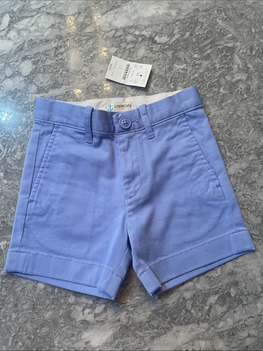 Crewcuts Periwinkle Chino Shorts